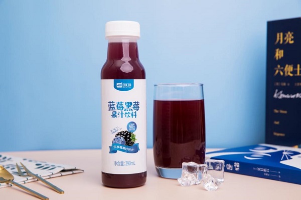 黑莓藍莓混合飲料290ML*8瓶/箱